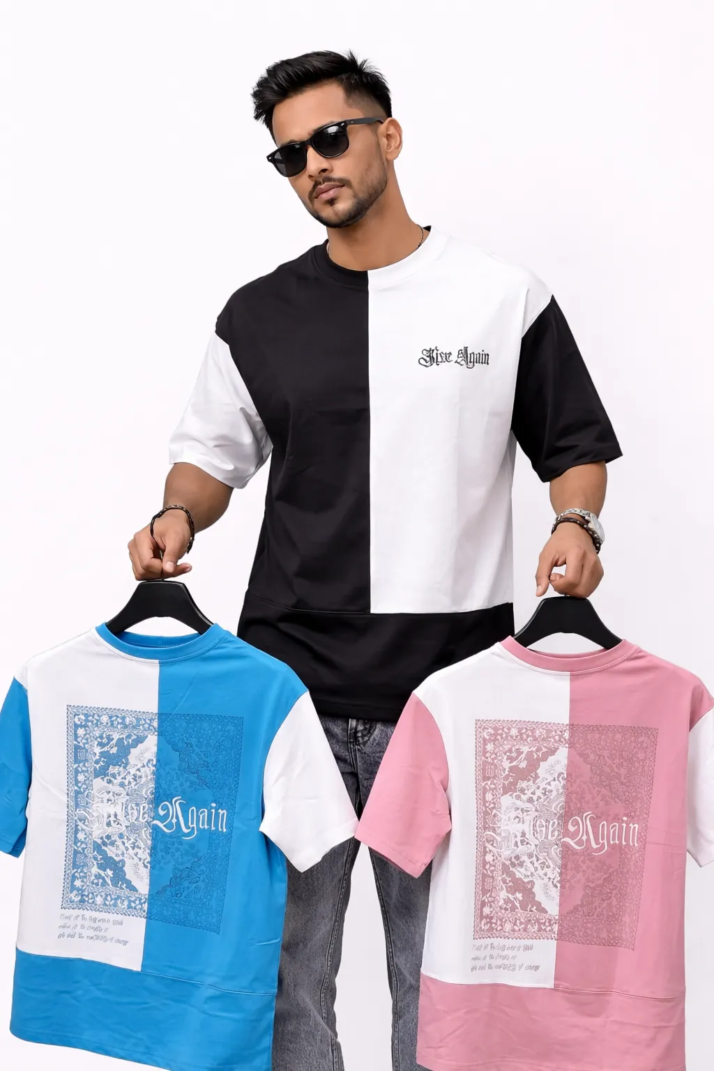 Men's Color Block Rise Again T-Shirt